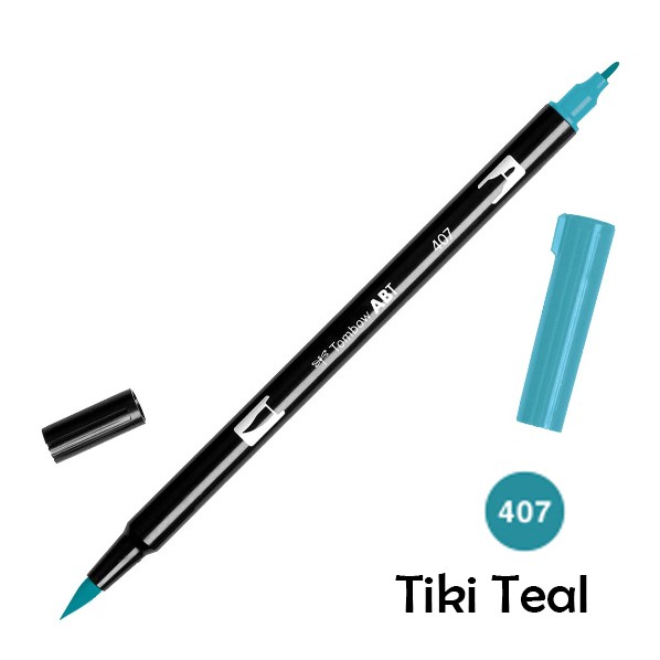 

ABT Tombow Dual Brush Pen - 407 Tiki Teal