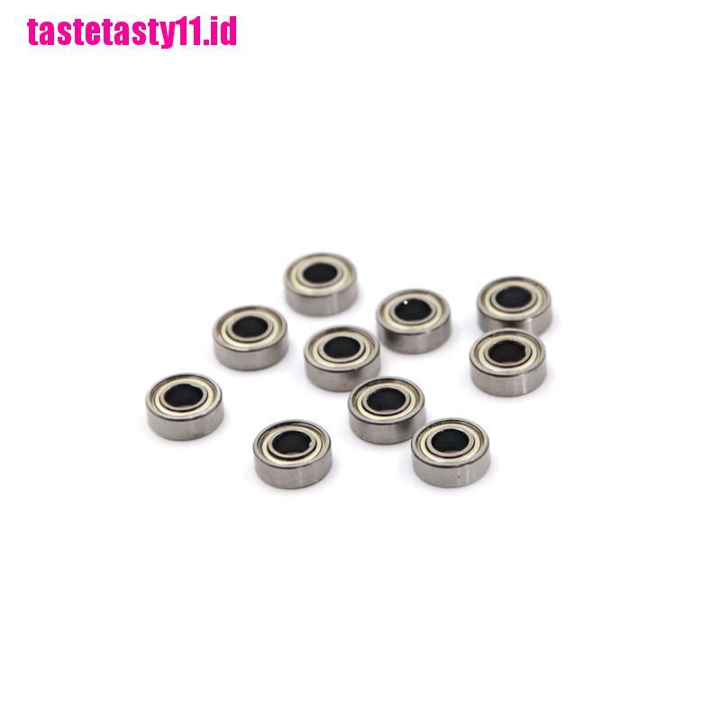 10 Pcs 693ZZ Miniatur Bola Bearings Ukuran 3x8 X 4mm