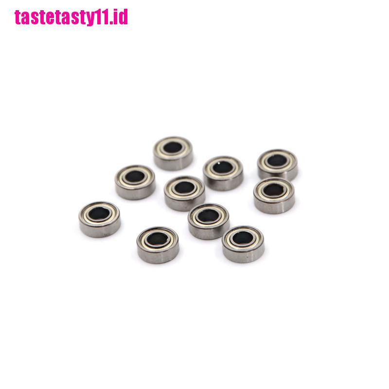 10 Pcs 693ZZ Miniatur Bola Bearings Ukuran 3x8 X 4mm