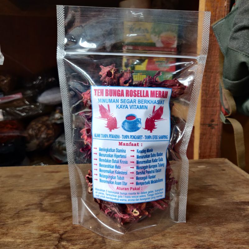 

Rosella merah 50gram