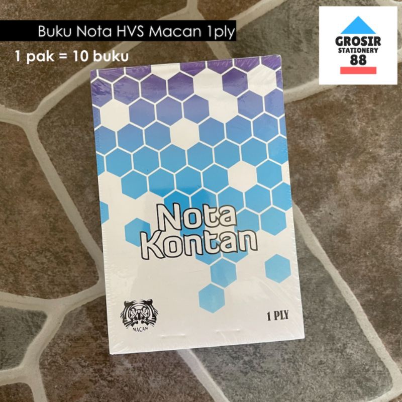 

Buku Nota Kontan HVS Kecil 1 ply 1 rangkap MACAN