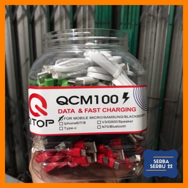 Kabel Data QTOP QCM100 Micro Usb