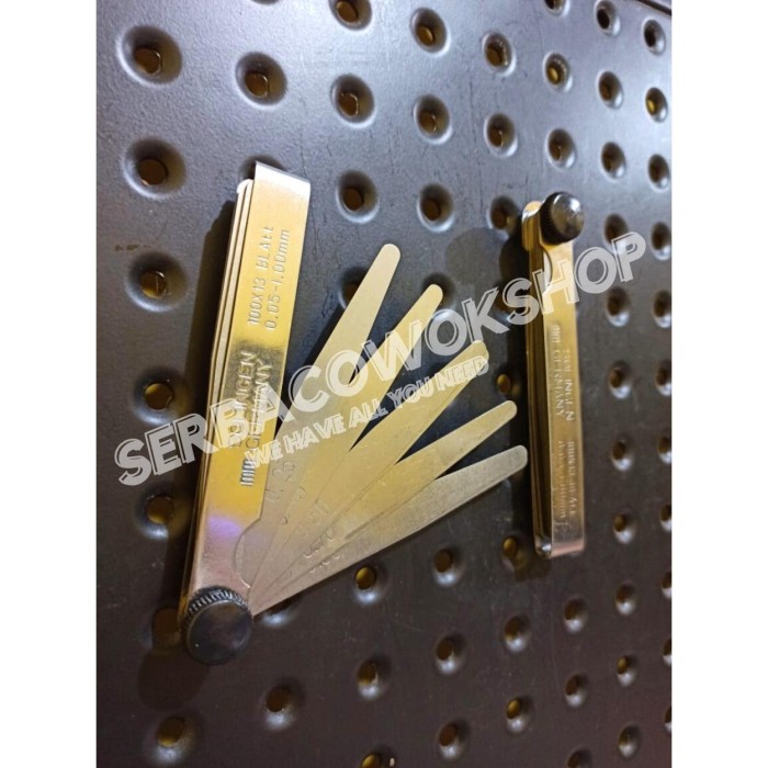 SOLIGEN Feeler Gauge 13 Blades 0,05-1,00mm Stel Klep Fuller Termurah