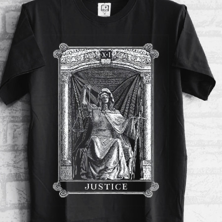 KAOS BAND METAL TSHIRT HEAVY METAL Justice