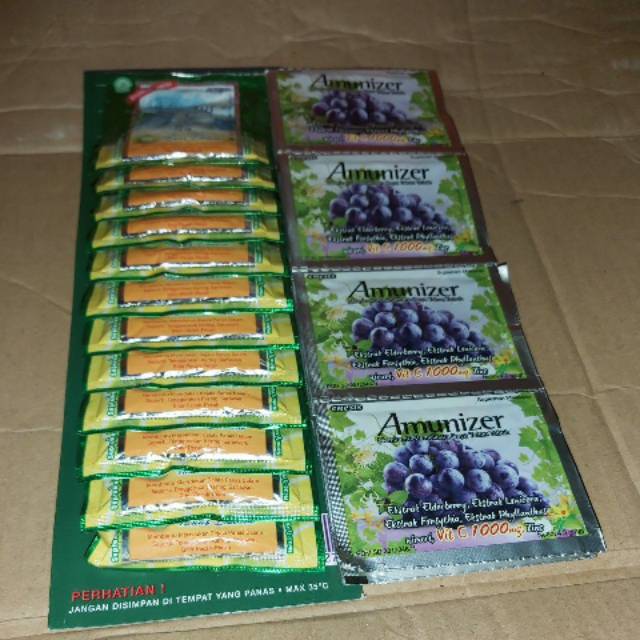 ADEMSARI SACHET 12PCS+AMUNIZER C1000 4PCS (PROMO)