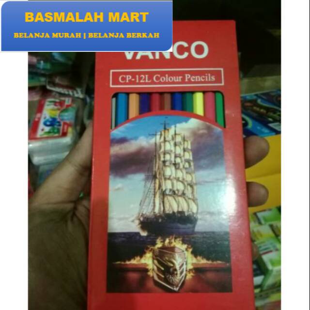 

Color pencil / Pensil warna murah 12 panjang Murah (Ilham Berkah Mart)