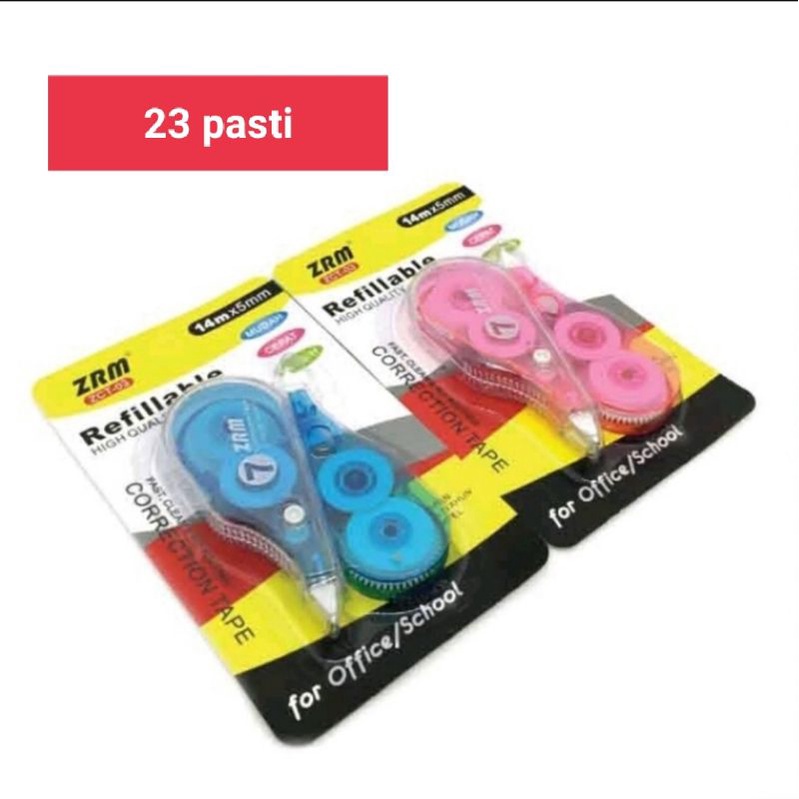 

corection tape pita Lebel koreksi ZRM 03 original