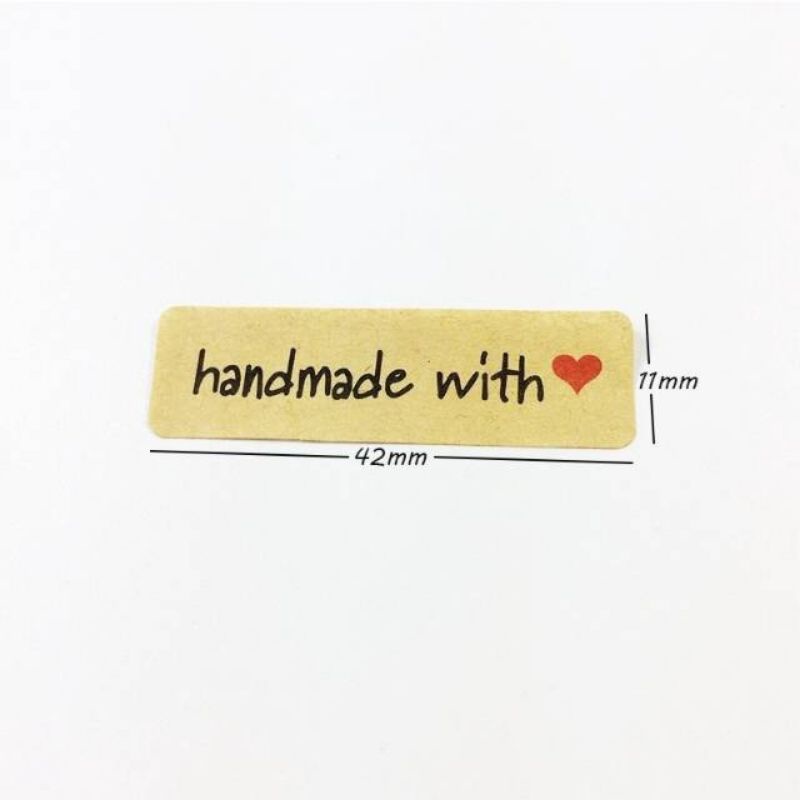 Sticker handmade| thanks you harga 1 lembar