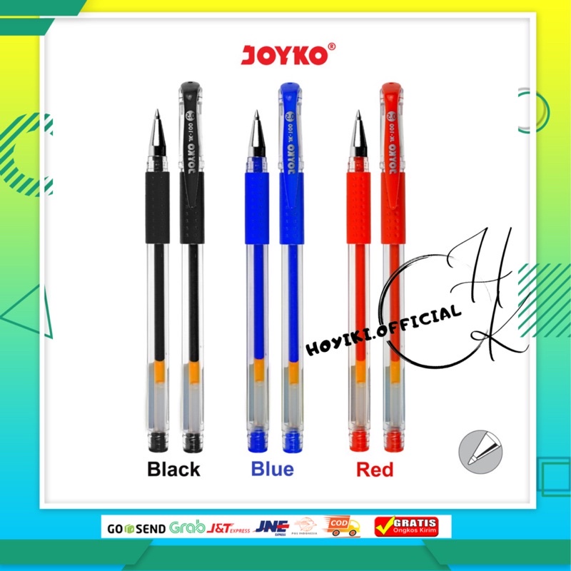 

JOYKO Gel Pen Pulpen Pena Joyko JK-100 0.5 mm