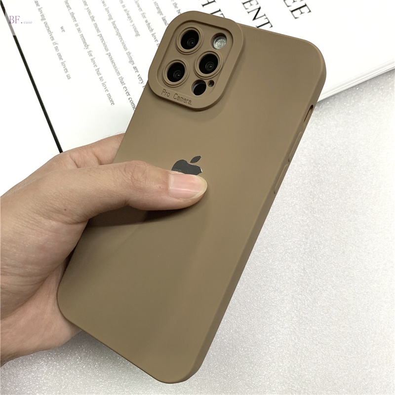 Soft Case Silikon Full Coverage Untuk IPhone 11 12 13 Pro Max X XR XSMAX 11pro 12pro 13pro 12promax