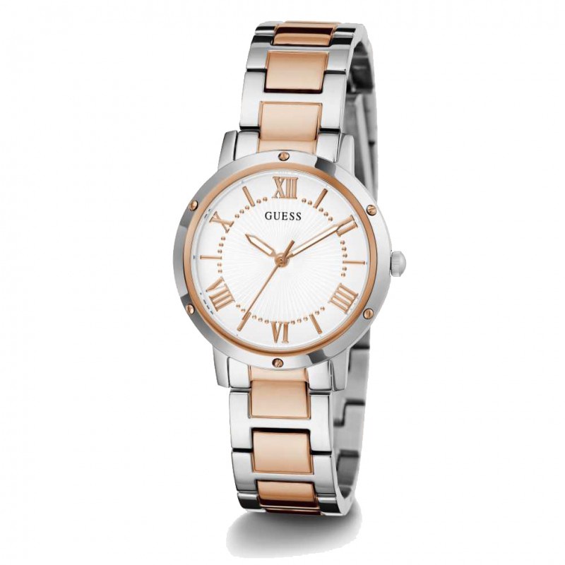 Guess GW0404L3 Silver Rosegold 2 Tone Dawn