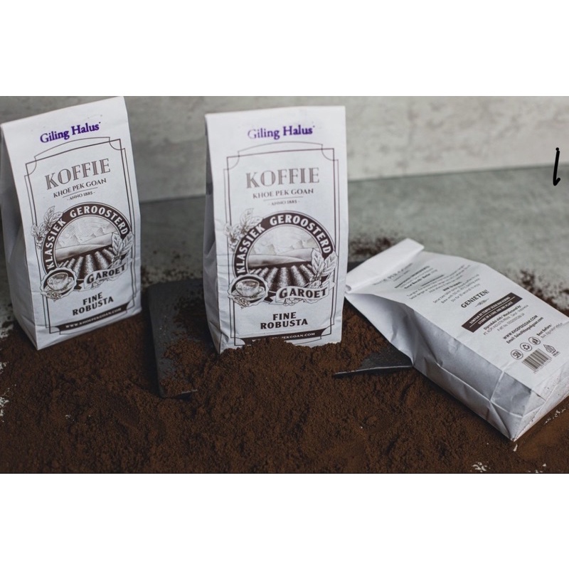 

Kopi Klassiek KHOE PEK GOAN Fine Robusta