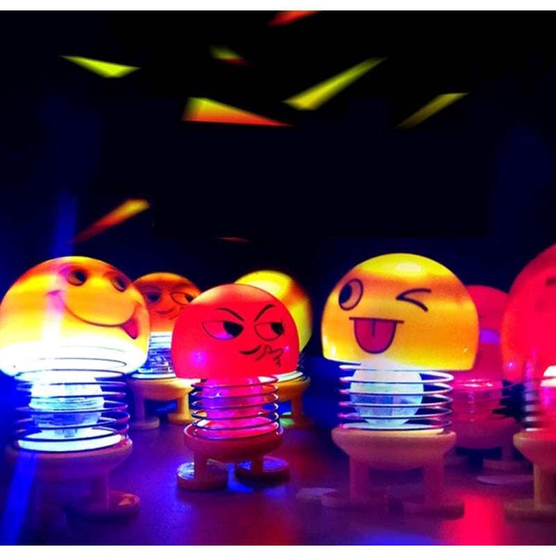 LED boneka emoji per goyang/ bola lampu