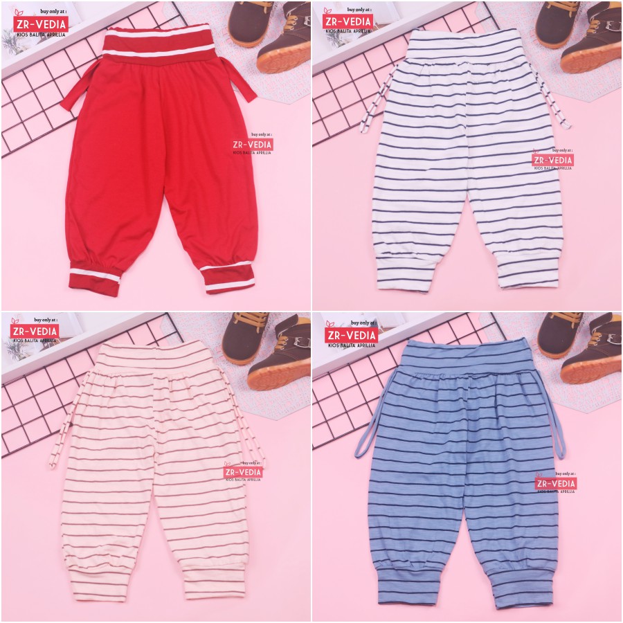 Aladin Carlissa uk 5-6 Tahun / Celana Panjang Anak Perempuan Murah Pants Bahan Adem Motif Grosir