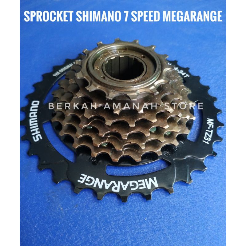 Sprocket Shimano 7 Speed Megarange