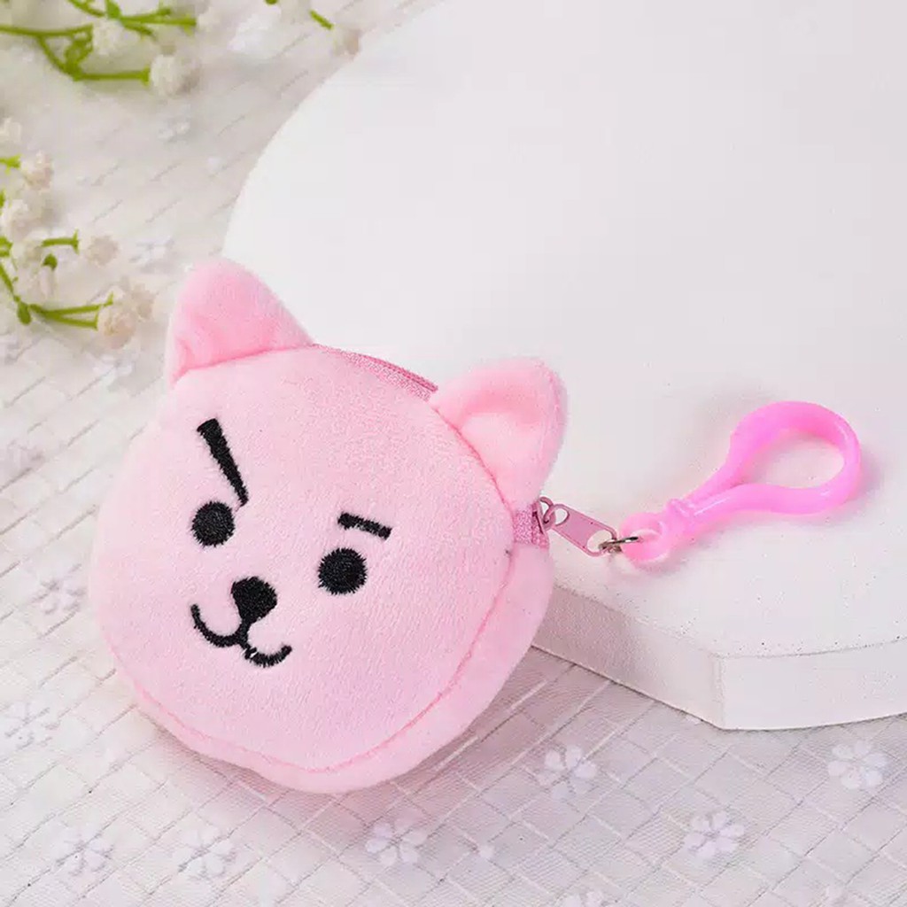 Dompet  bt21 kece bonus gantungan kunci