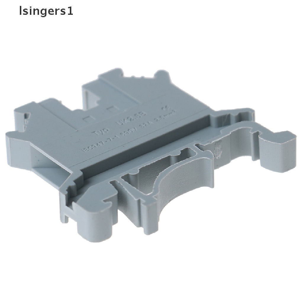 (lsingers1) 10pcs Terminal Block Rail Mount Panel Universal UK 2.5B 32A