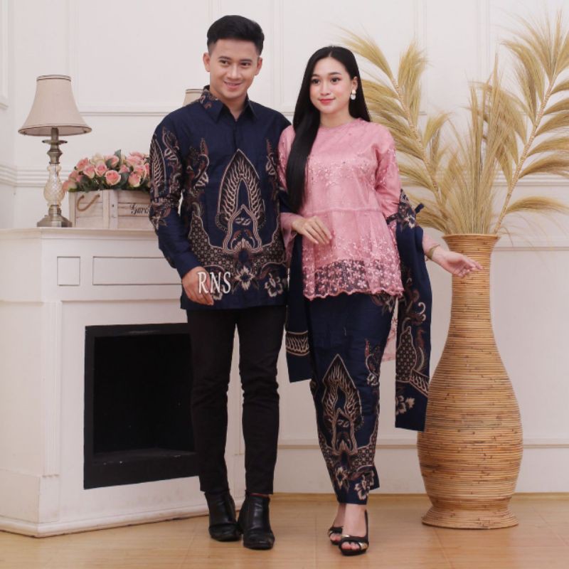 Maura Couple - Sania Ruffle Batik Couple ori Ndoro jowi DNT Garansi Termurah Shopee - Couple Aulia