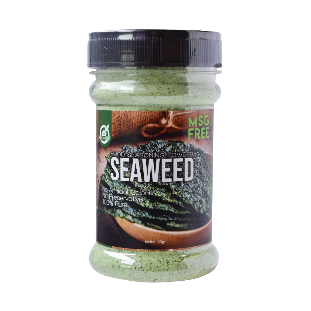 House Of Organix Food Seasoning Powder Seaweed 80 Gr