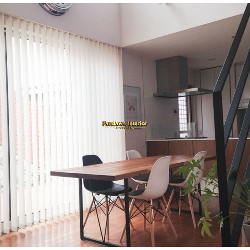 Vertical Blind SHARP POINT Top Brand Tirai Lipat Kantor Rumah