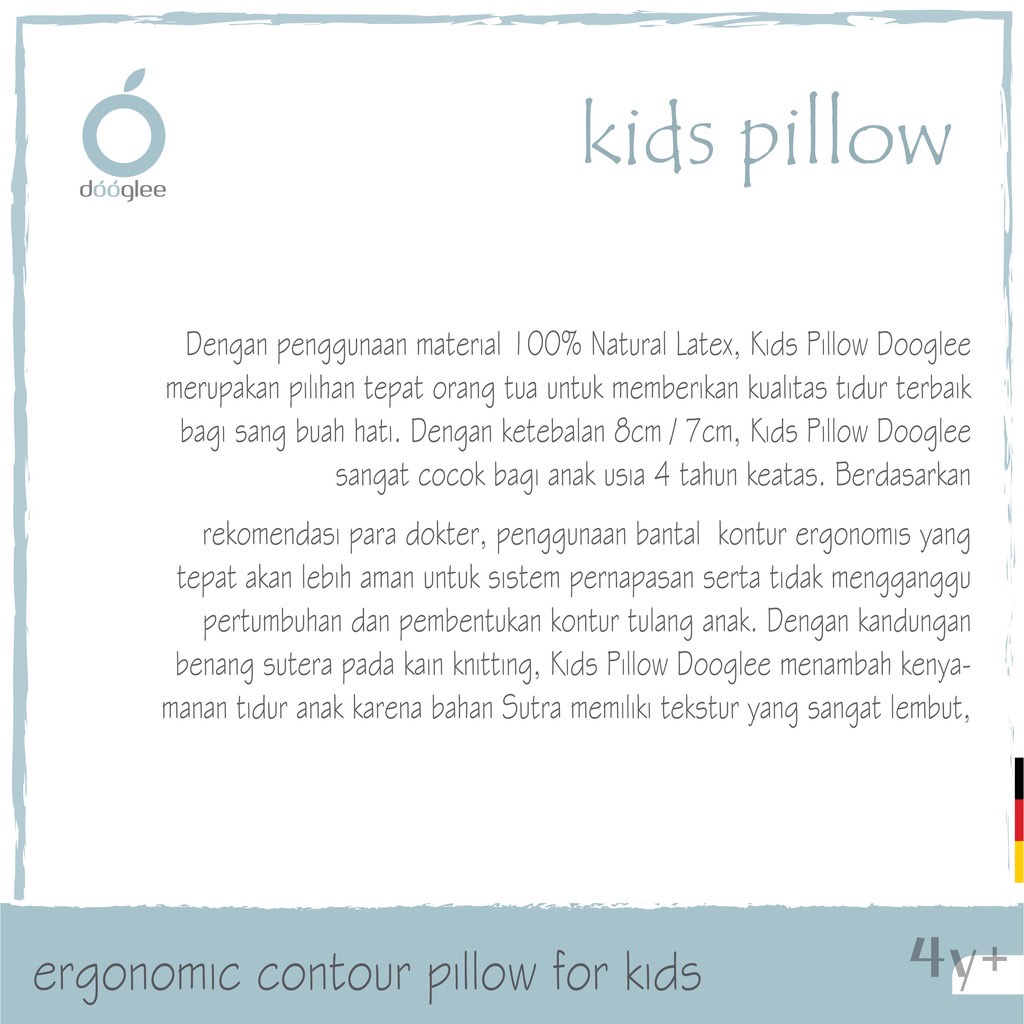 DOOGLEE KIDS PILLOW