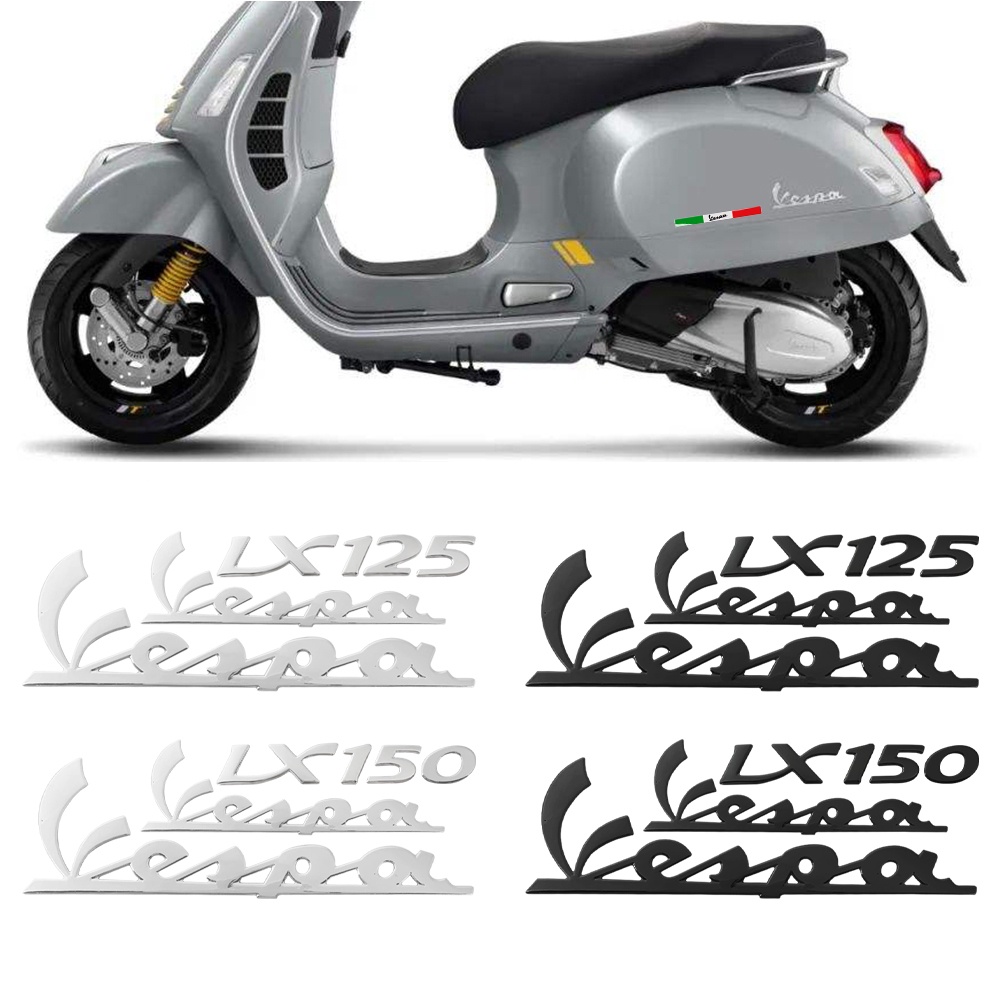 3D Lencana Lambang Stiker Stiker Kit Untuk PIAGGIO Vespa GTS300 LX125 LX150 125 150 LX LXV Stiker