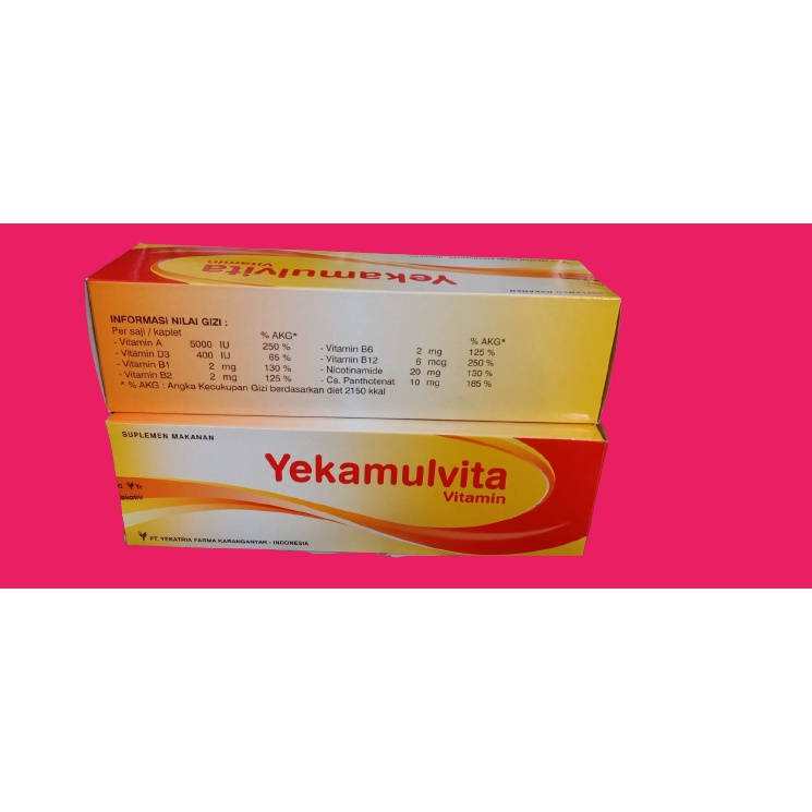 YEKAMULVITA TABLET PER BOX