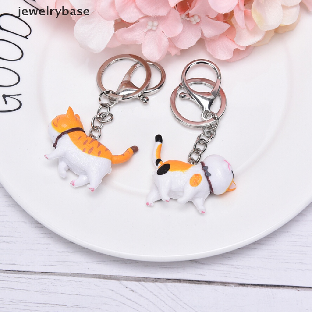 (jewelrybase) Gantungan Kunci Bentuk Kucing Untuk Hadiah Anak