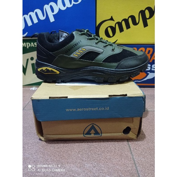 Sepatu aerostreet ormond green outdoor