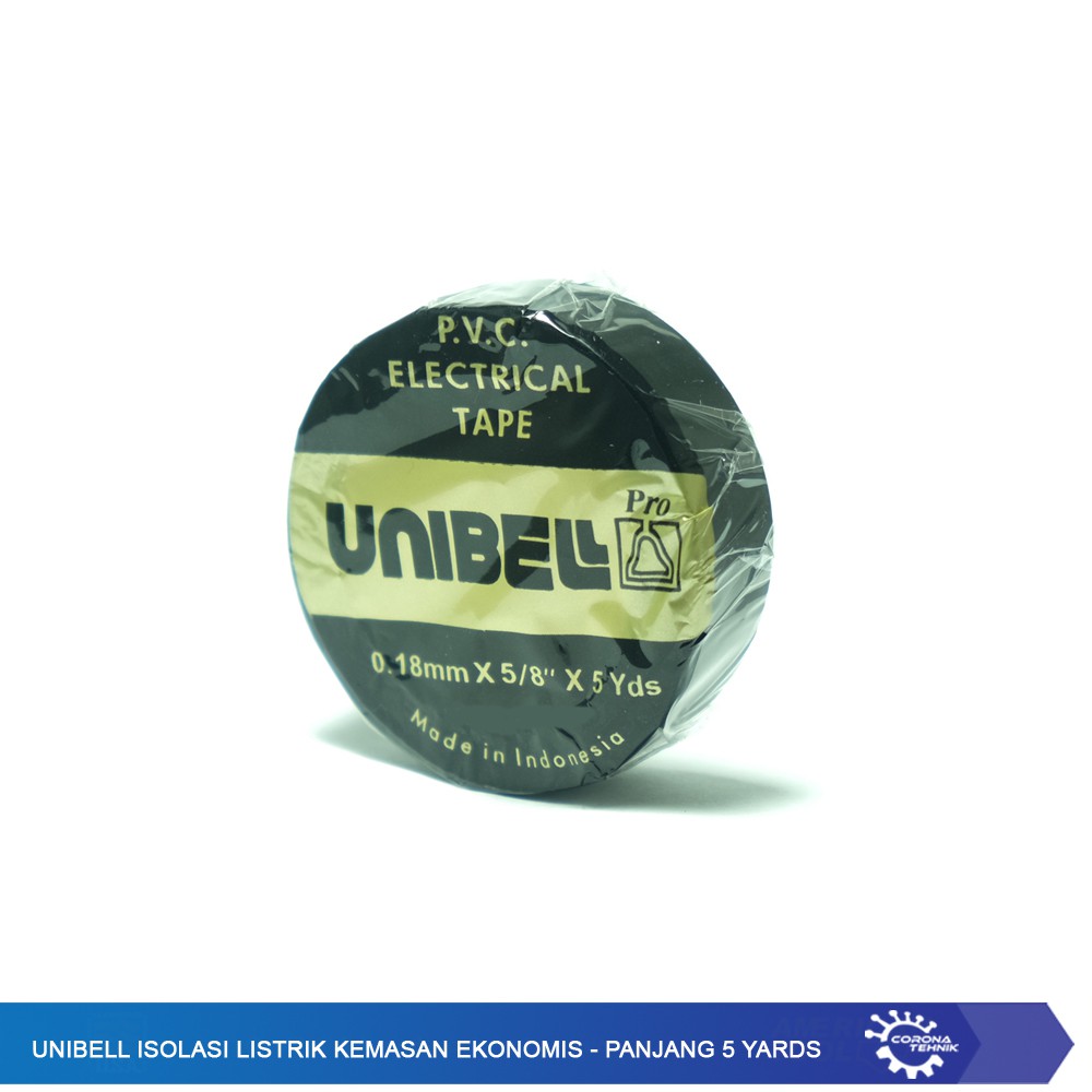 Unibell Isolasi Listrik Kemasan Ekonomis - Panjang 5 Yards