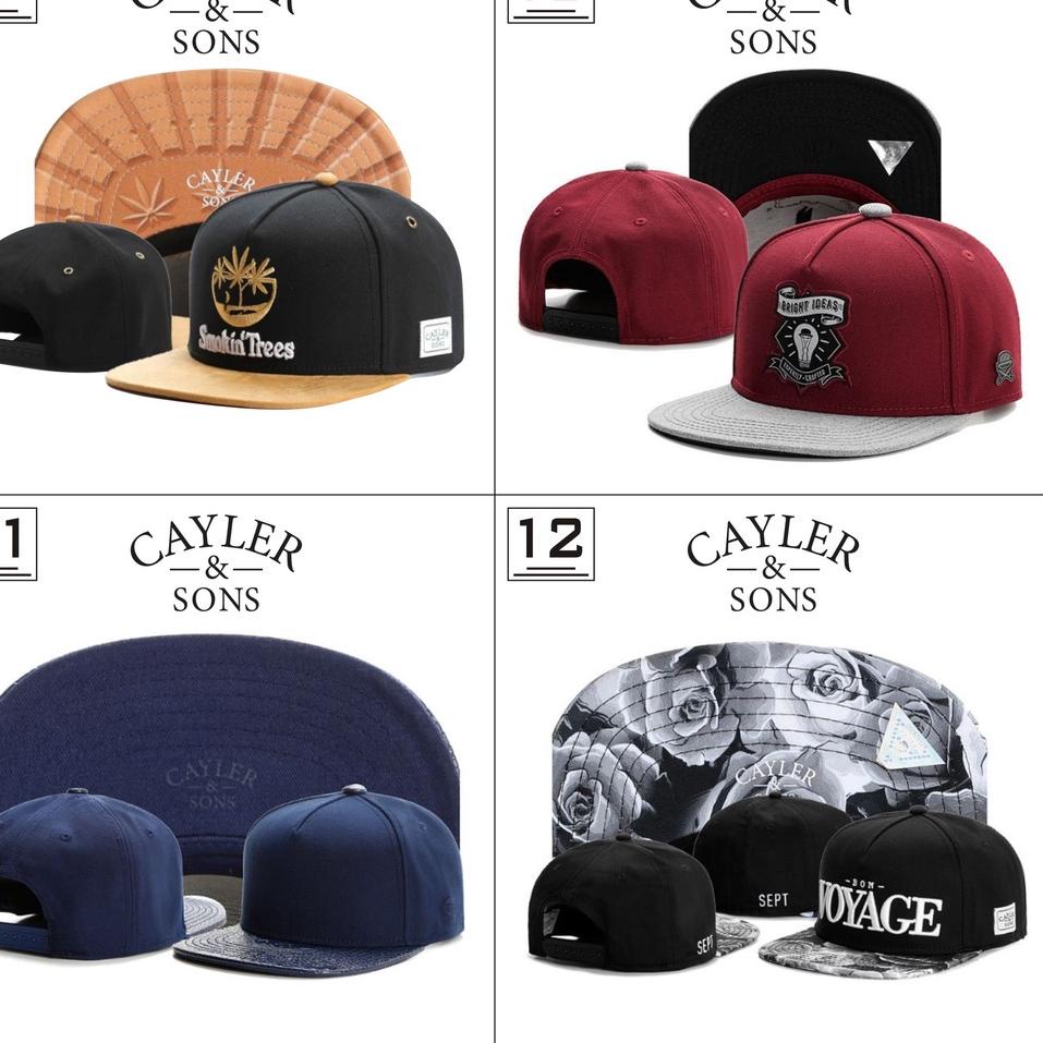 (TERBAIK) TOPI SNAPBACK CAYLER & SONS ORIGINAL IMPORT