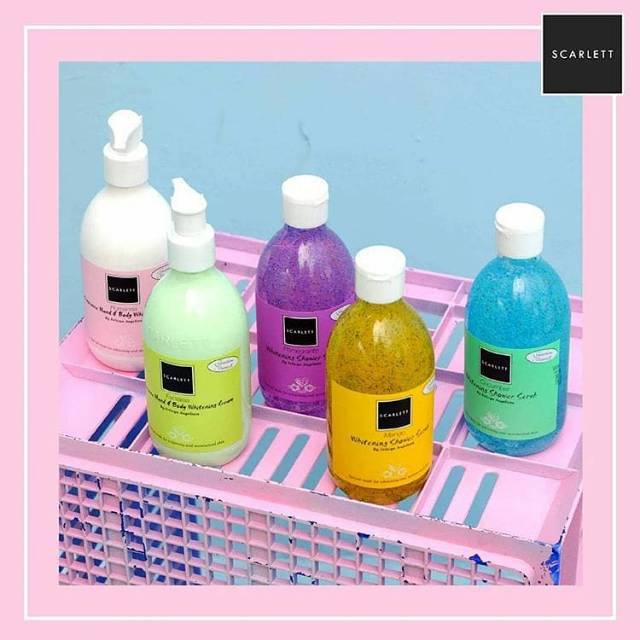 SCARLETT WHITENING LENGKAP SEMUA PRODUK