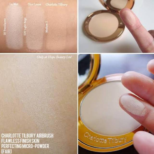 Charlotte Tilbury Airbrush Flawless Finish Powder Shopee Indonesia