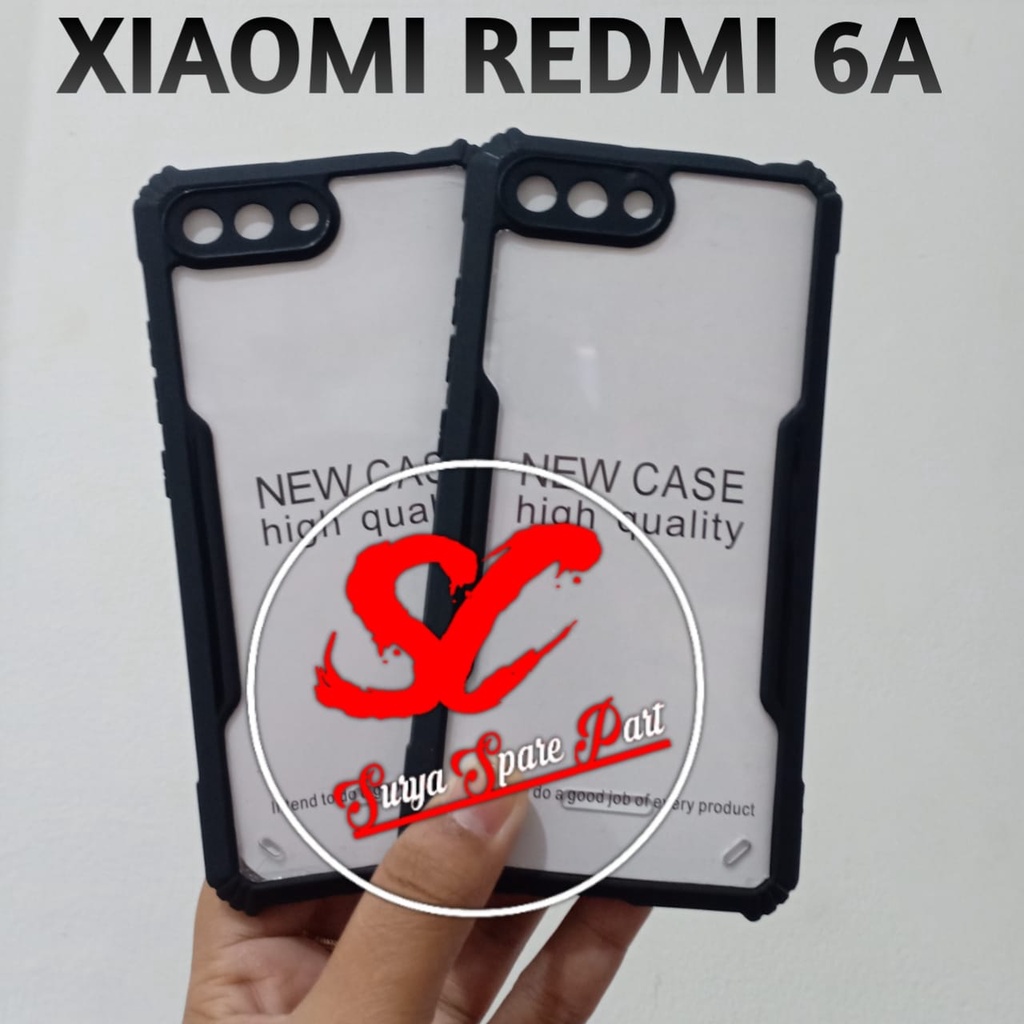 Clear Case Redmi 6A - Softcase Shockproof Xiaomi Redmi 6A Redmi 6