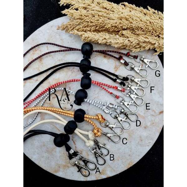 Tali masker cowok kalung masker cewek cowok