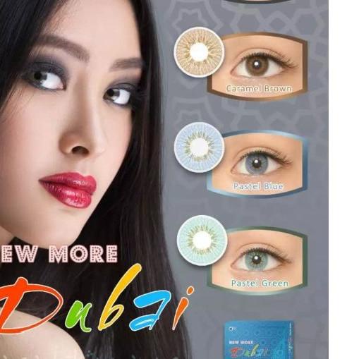 ➯ SOFTLENS MINUS NEW MORE DUBAI CRYSTAL GREY 14.5mm (-0.50 sd -5.50) GRATIS TEMPAT SOFLEN ▼
