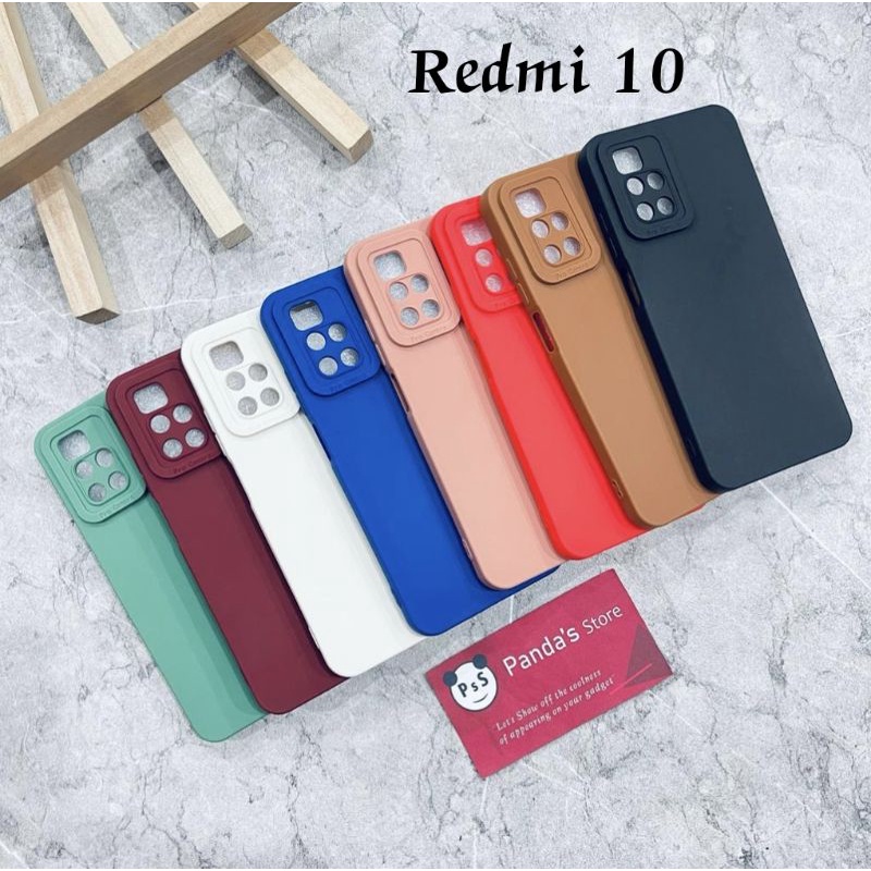 Softcase Pro Camera Redmi 10 / Redmi 10 2022 Candy Case Full Color 3D Silikon TPU