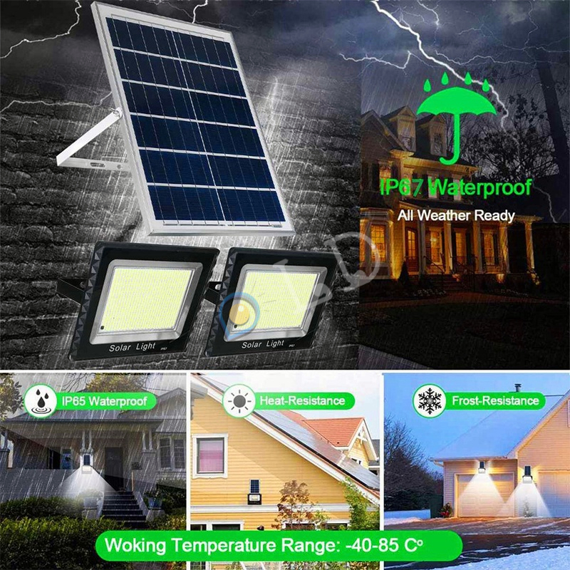 [COD] Solar Light Lampu Panel Surya Tenaga 1000Watts Led Outdoor Flood Light Cell New Lampu Sorot Solar Cell / Lampu LED Tenaga Matahari / Lampu Panel Surya / Lampu Tembak Solar Cell