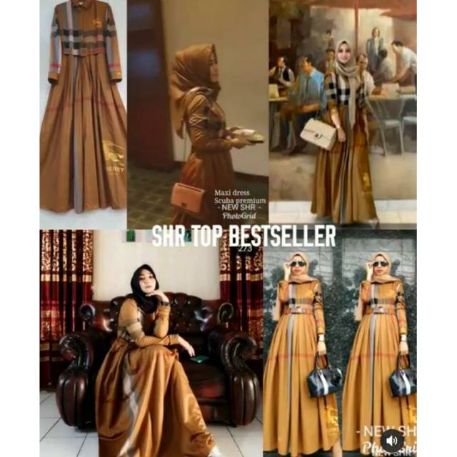 Gamis Blueberry ORI SHR