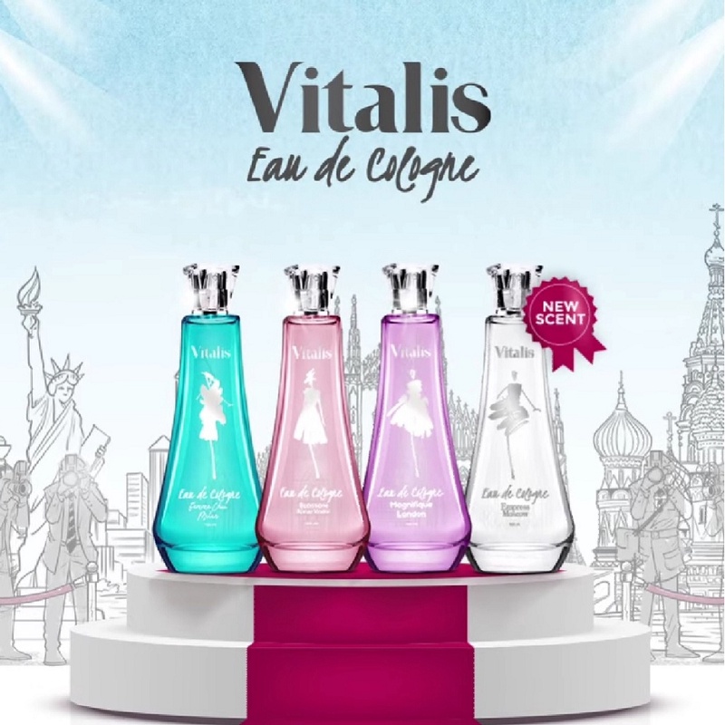 Vitalis Eau De Cologne Parfum Wanita 100Ml