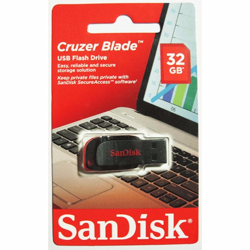 SANDISK FLASHDISK BLADE 32GB