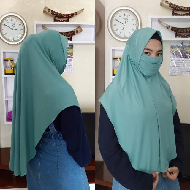 Jilbab niqob minimal pembelian 3 pics