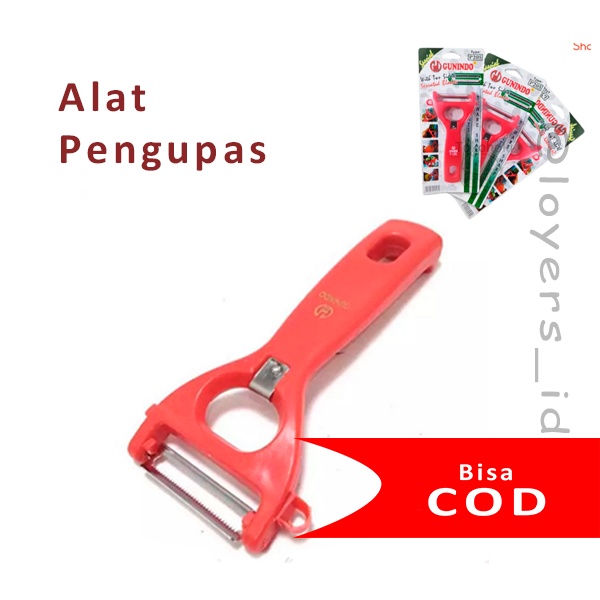 Alat Kupas Kulit Sayur / Alat Pengupas Kulit Buah/ Peeler Gunindo P205