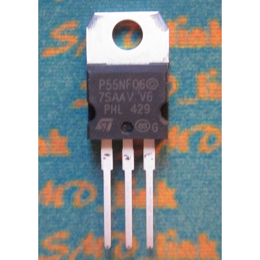 (Kurir langsung rubah ke JnT / JNE ) Tr 55n06 Stp55nf06 50A / 60v