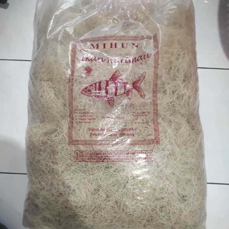 

IKAN HARIMAU BIHUN (MIHUN) KERING 10KG