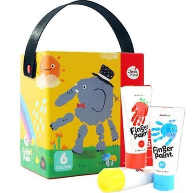 

Ready...Ready...Ready Joan Miro 6 Color Finger Paint Set Cat Air Cat Poster Anak