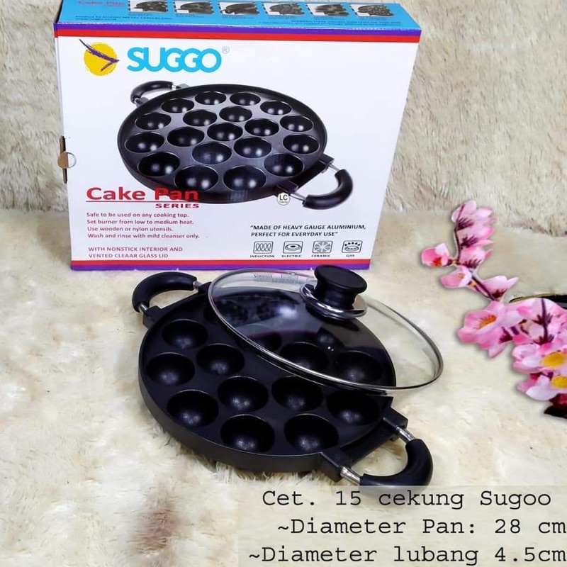 CETAKAN SUGGO 7Lubang / suggo lubang 8 / cetakan pukis serabi takoyaki