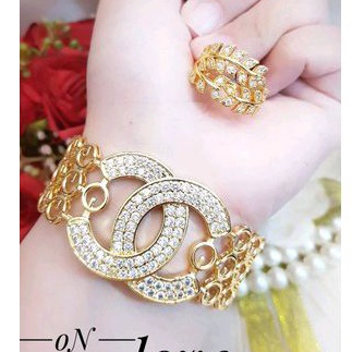 Xuping Set Gelang Cincin 138224