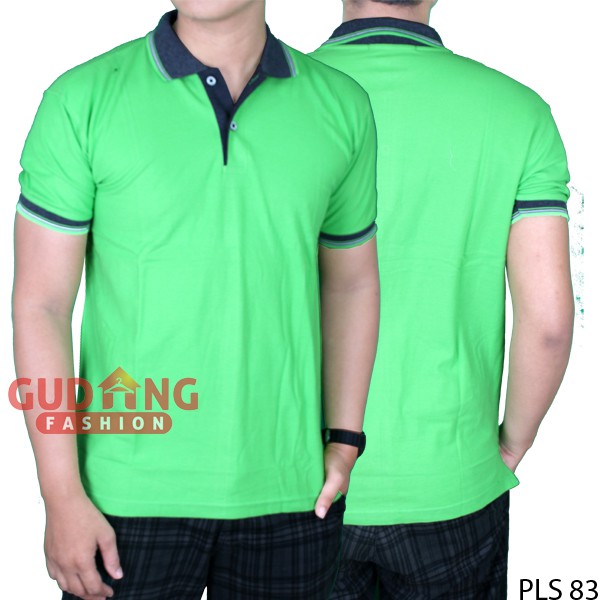 Kaos Pria Berkerah Lengan Pendek PLS 83