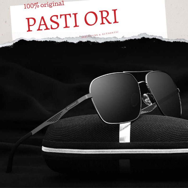 [ORIGINAL POLARIZED] Kacamata Veithdia UV400 Polarized - 2459